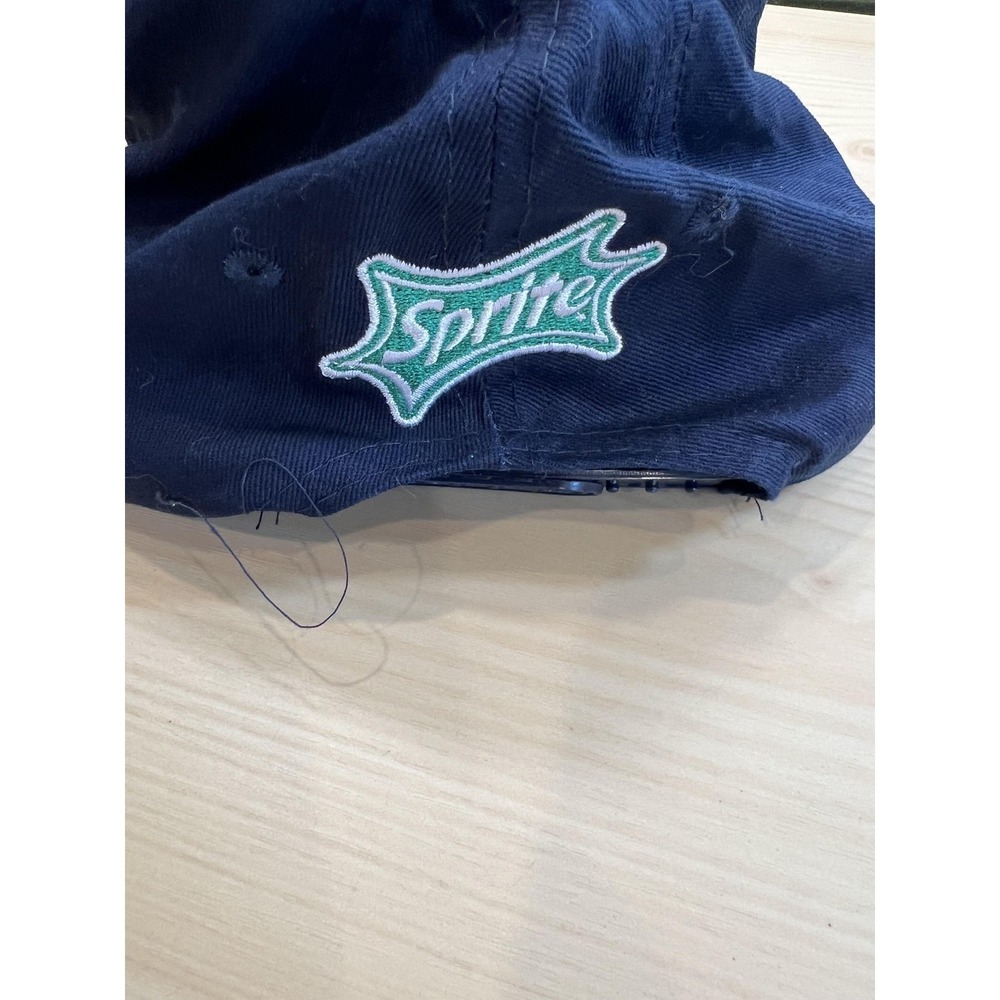 Dallas Mavericks Hat Cap Strap Back Mens One Size Blue NBA Basketball Sprite - Picture 2 of 4